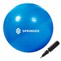 М'яч для фітнесу (фітбол) Springos 85 см Anti-Burst FB0009 Blue