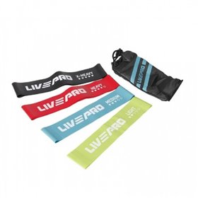 Набір еспандерів петель 4шт LivePro RESISTANCE LP8412