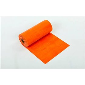 Стрічка еластична для фітнесу і йоги в рулоні CUBE FI-6256-5_5 5,5 метрів помаранчева