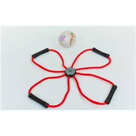 Еспандер для фітнесу Ікс Zelart Sport 110 (d-1,5x9,5 мм, l-70см)