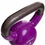 Чавунна Гиря з вініловим покриттям Zelart Fit 2680-4 4 кг Purple