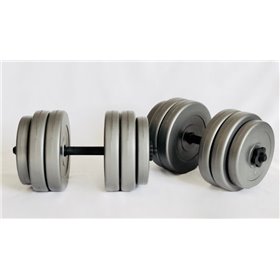 Гантелі 2х25кг GREY