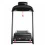 Електрична бігова доріжка Fit To Sky ES-T2704. 5 дюймовий РК-дисплей, Антиковзаюча стрічка, Аудіосистема + Колеса для транспорту