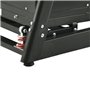Електрична бігова доріжка Fit To Sky ES-T2704. 5 дюймовий РК-дисплей, Антиковзаюча стрічка, Аудіосистема + Колеса для транспорту