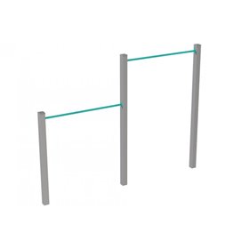 Турнік подвійний дерев'яний Kidigo (22-7-04.1/6)