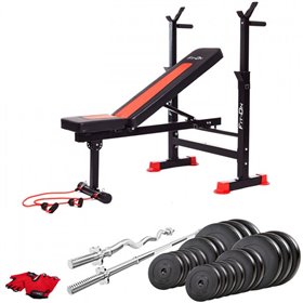 Лава тренувальна Fit-On FN-S101 + штанга 118кг