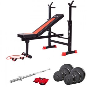 Лава тренувальна Fit-On FN-S101 + штанга 50кг