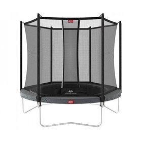 Батут BERG Favorit Regular 7 Ft 200 Grey + Safety Net Comfort 35.07.33.00