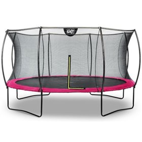 Батут EXIT Silhouette круглий 427 см Рожевий (12.93.14.60)