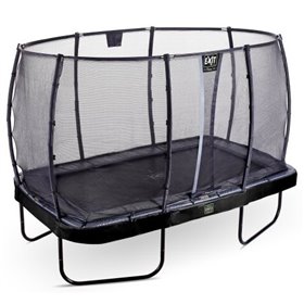 Батут Exit Toys Elegant Premium 244х427 см прямокутний Чорний (20.08.84.00)