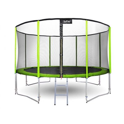 Батут дитячий садовий SKYFLYER RING 2in1 366см 12ft TR0030