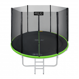 Батут 4FIZJO 312 см Чорний 000200231