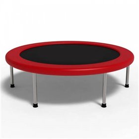 Батут дитячий Tilly BT-RJ-0032 Червоний круглий 122 см