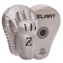 Лапа Вигнута для боксу та єдиноборств ZELART BO-1350 25x19x4см 2шт (сіра)