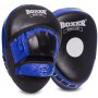 Лапа Вигнута для боксу та єдиноборств BOXER 2012-01 еліт 23х19х4, 5см 2шт (синя)