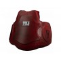 Пояс тренера TITLE Boxing Blood Red Leather Body Protector один темно-червоний розмір (5094)