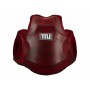 Пояс тренера TITLE Boxing Blood Red Leather Body Protector один темно-червоний розмір (5094)