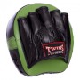 Лапа вигнута шкіряна (2шт) Twins Heroe 2054 Green-Blue