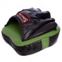 Лапа вигнута шкіряна (2шт) Twins Heroe 2054 Green-Blue