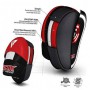 Лапы боксерские RDX Gel Focus RDX Inc Черно-красный (37260029)