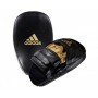 Лапи боксерські Adidas Training Curved Focus Mitt Short (ADISBAC01) Black/Gold