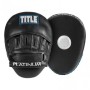 Боксерські лапі натуральна шкіра TITLE Platinum Punch Mitts 2.0-19 х 25 см