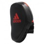 Лапи боксерські Adidas Training Curved Focus Mitt Short (ADISBAC01) Black/Red