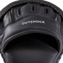 Боксерські Лапи Вигнута Форма OUTSHOCK Чорні