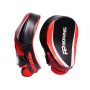 Лапы боксерские гнутые PowerPlay PU-50 Black-Red