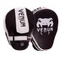 Лапа изогнутая кожаная (2шт) Venum Cellular Heroe 0439 размер 24,5x18,5x4см Black-White