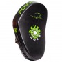 Боксерські лапи PowerPlay 3051 PU Black/Green (PP_3051_Green)