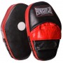 Боксерські лапи PowerPlay 3063 Leath Black/Red (PP_3063_Black_Red)