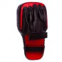 Лапа пряма подовжена шкіряна (2шт) Everlast 0002 розмір 42x23x5,5см Black-Red