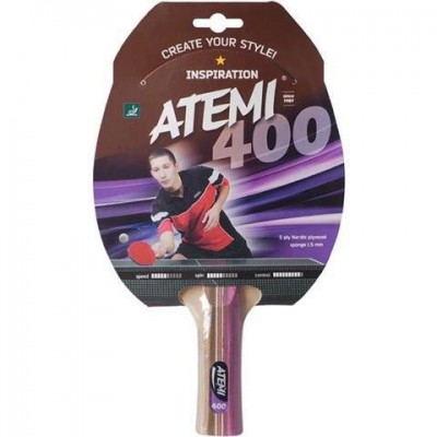 Ракетка для настільного тенісу ATEMI 400 сертифікована ITTF