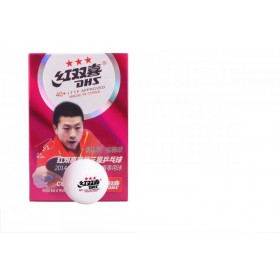 М'ячі для настільного тенісу DHS Cell-Free 40+ мм 3* (6 шт)