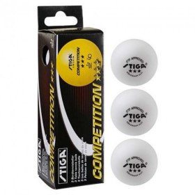 Кульки для настільного тенісу Stiga 3* Competition, код: ЅТ-16A