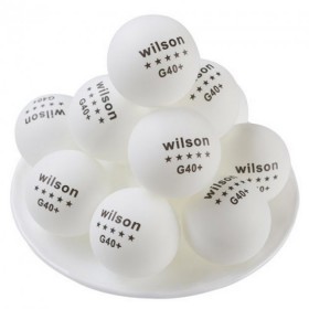 Кульки для настільного тенісу Wilson G40+ ***, 144 шт код: WLS144
