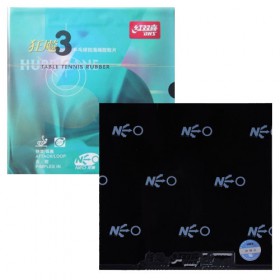 Накладка DHS Neo Hurricane 3 National Blue - 39 2.15 мм Чорний