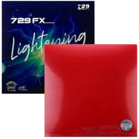 Накладка 729 Super FX Lightening [yellow sponge] - 38 2.0 мм Червоний
