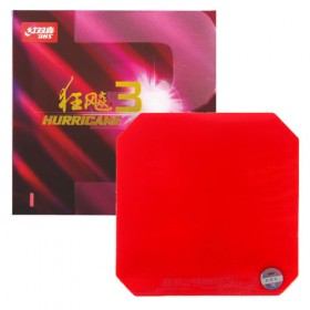 Накладка DHS HURRICANE 3 - Червона, 2.2 мм