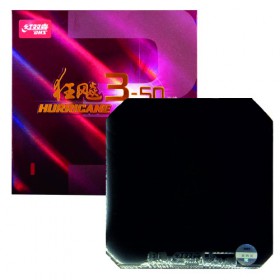 Накладка DHS Hurricane 3-50 - Mid 2.1 мм Чорний