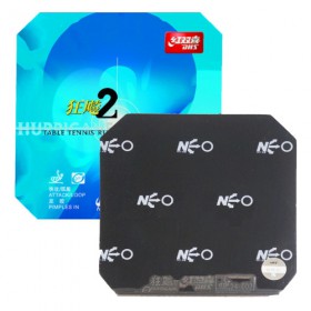 Накладка DHS Hurricane Neo 2 - Soft 2.15 мм Чорний