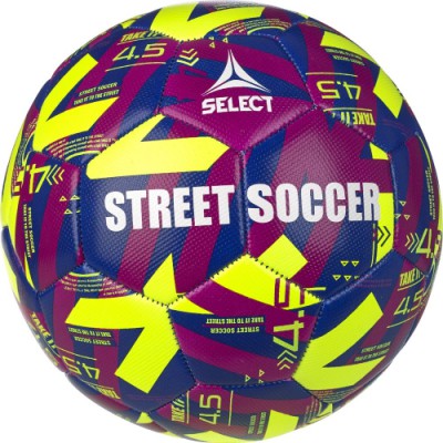 М'яч футбол №4.5 SELECT STREET SOCCER v23 для гри на асфальті yellow 106