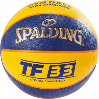 М'яч баскетбольний Spalding TF-33 IN/OUT FIBA ​​Size 6