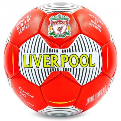 М'яч футбольний Profi Grippy Action №5 Liverpool FC 6724 Red-Green