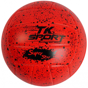 Волейбольний м'яч TK-Sport Super Star (червоний),