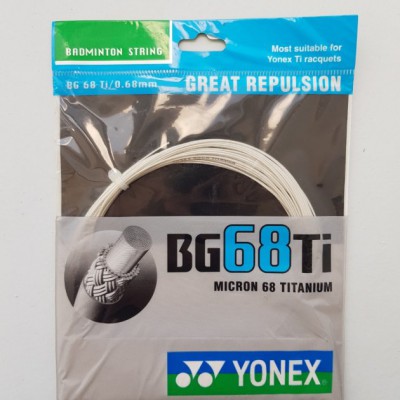 Струна для ракетки бадмінтону Yonex BG68 Titanium