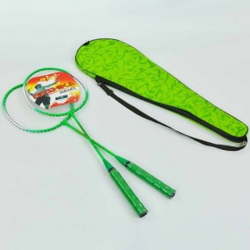 Набір ракеток для бадмінтону BOSHIKA 668 зелений