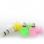 Волани для гри в бадмінтон, 'Colour Shuttlecock', набір 12 шт (W100021)