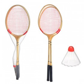 Набір для бадмінтону Outdoor Products, дерев'яний в сітці (W100020)